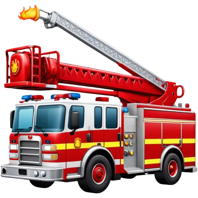 Fire truck emoji