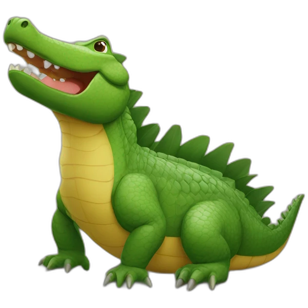 Capibarra sur crocodile emoji