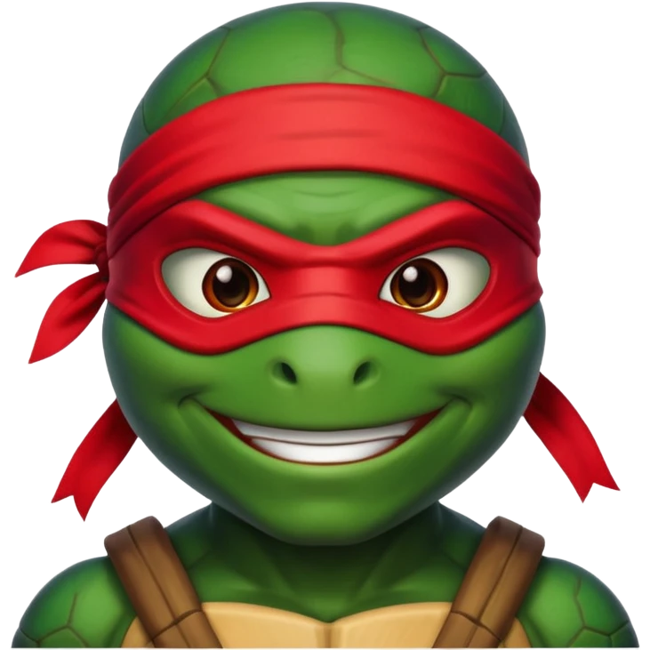 Ninja turtles in emojis emoji