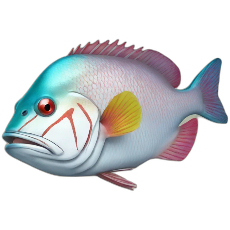 Mutton snapper emoji