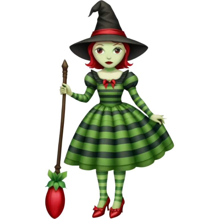Wicked Witch of the East from the Wizard of Oz emoji