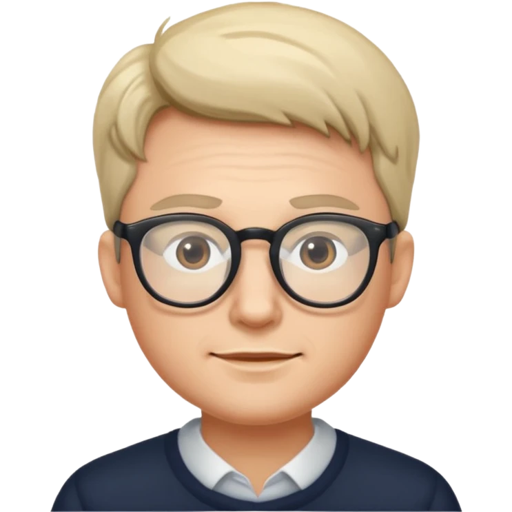 men with glasses emoji