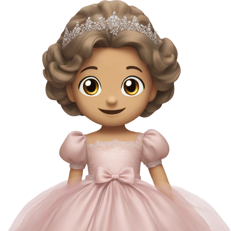 baby princess dress emoji