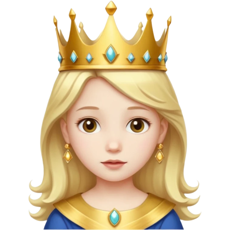 royal girl child emoji