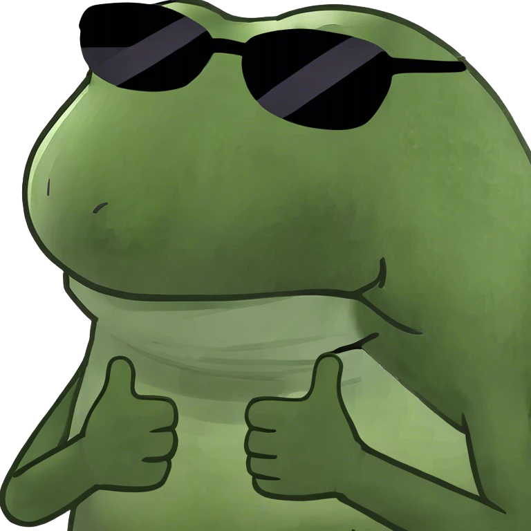 Arms crossed around neck guy emoji