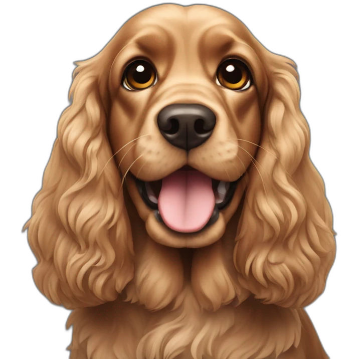 cocker spaniel emoji