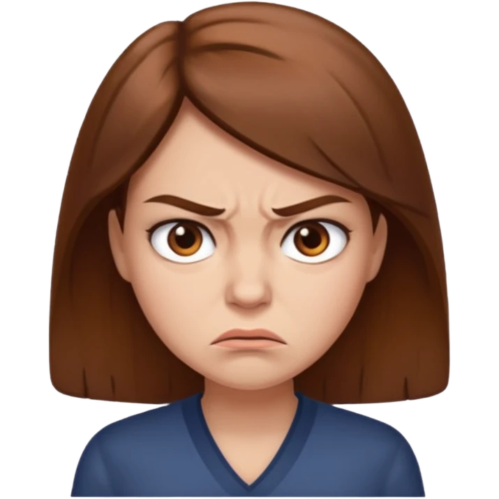 woman angry emoji
