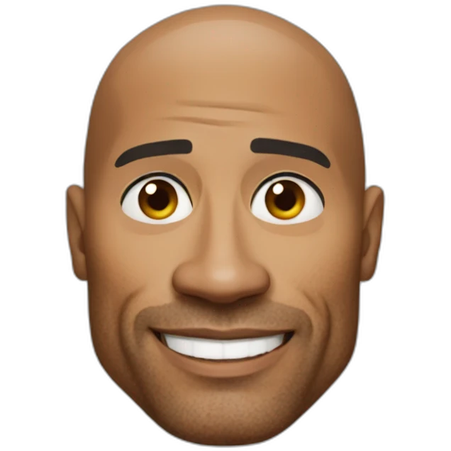 dwayne johnson emoji