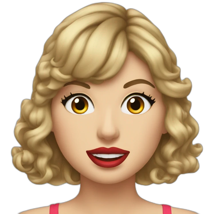 taylor-swift-bj-face emoji