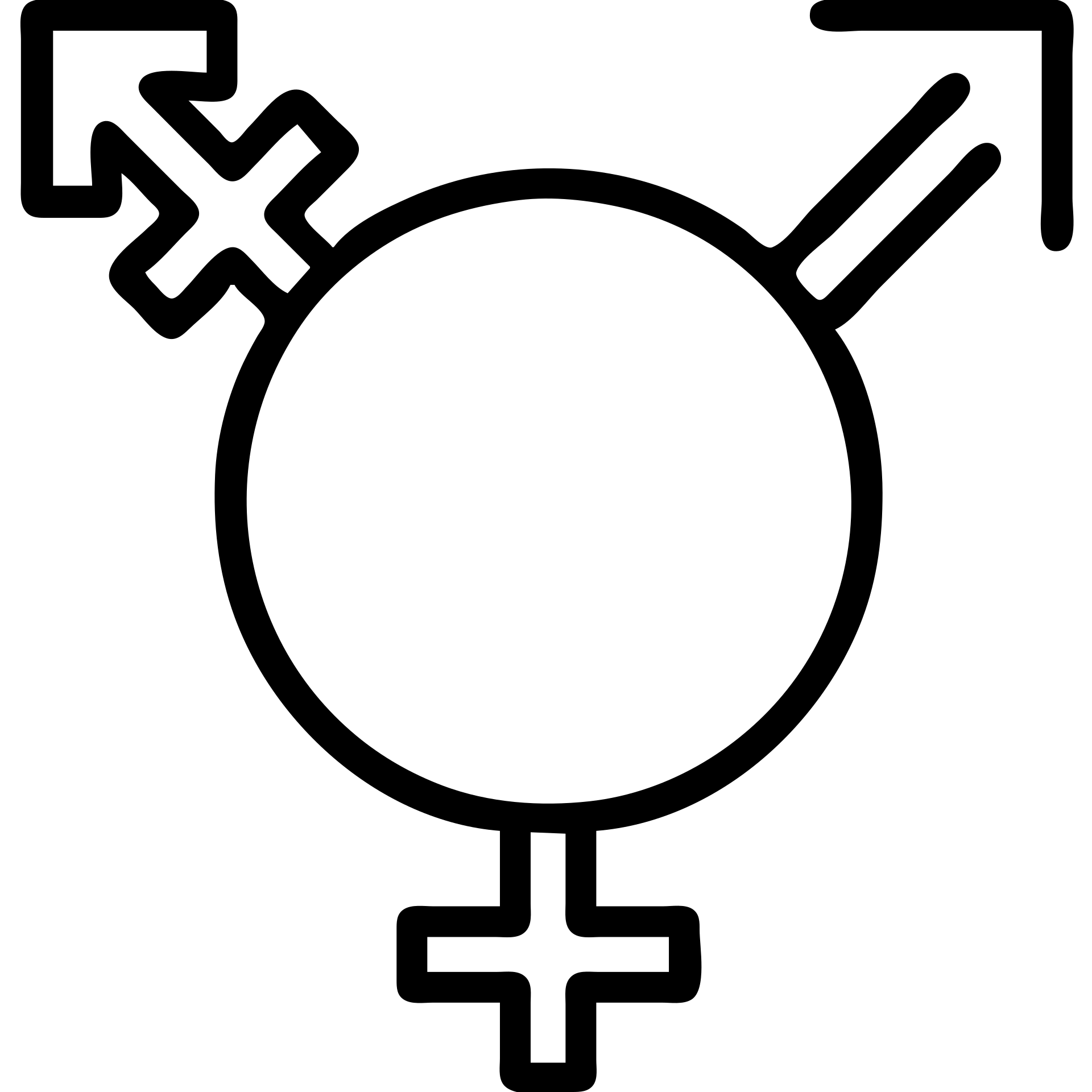 transgender gender symbol, simple and clear emoji