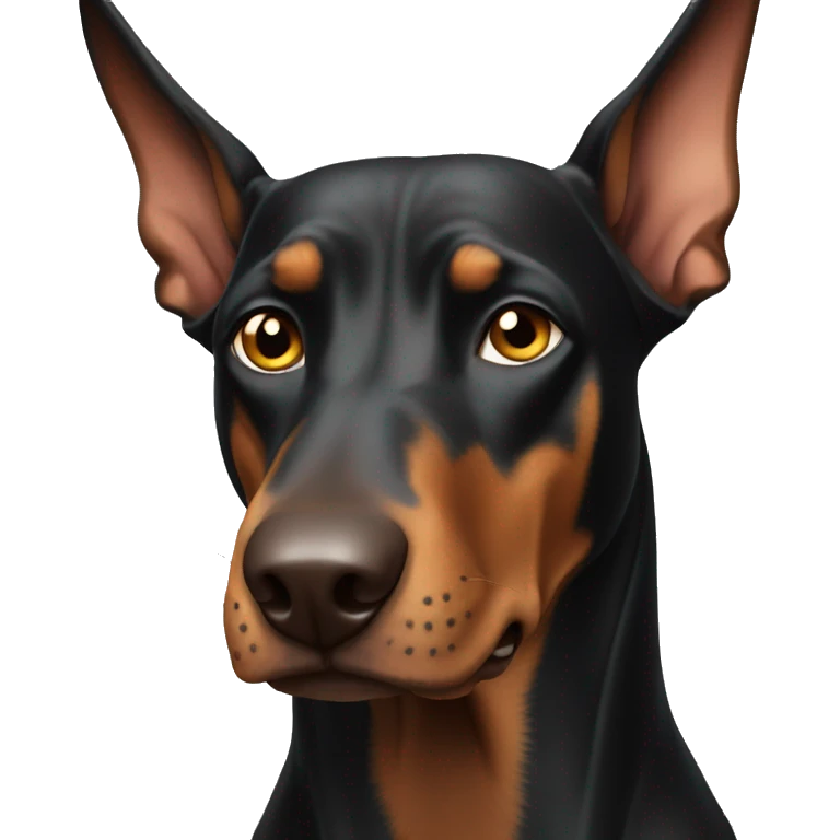 Mad Doberman emoji