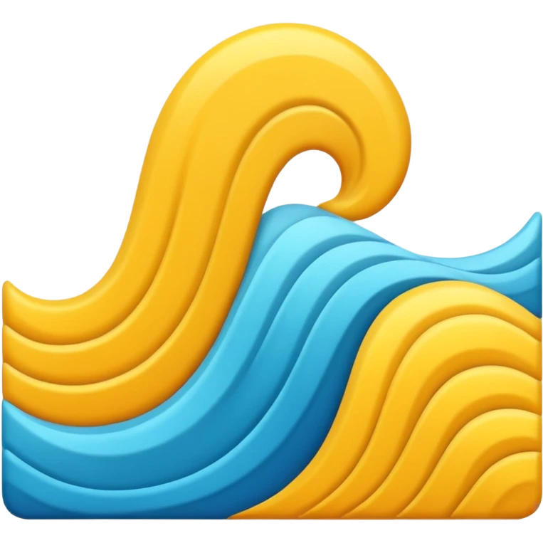 spell out the word wavy emoji