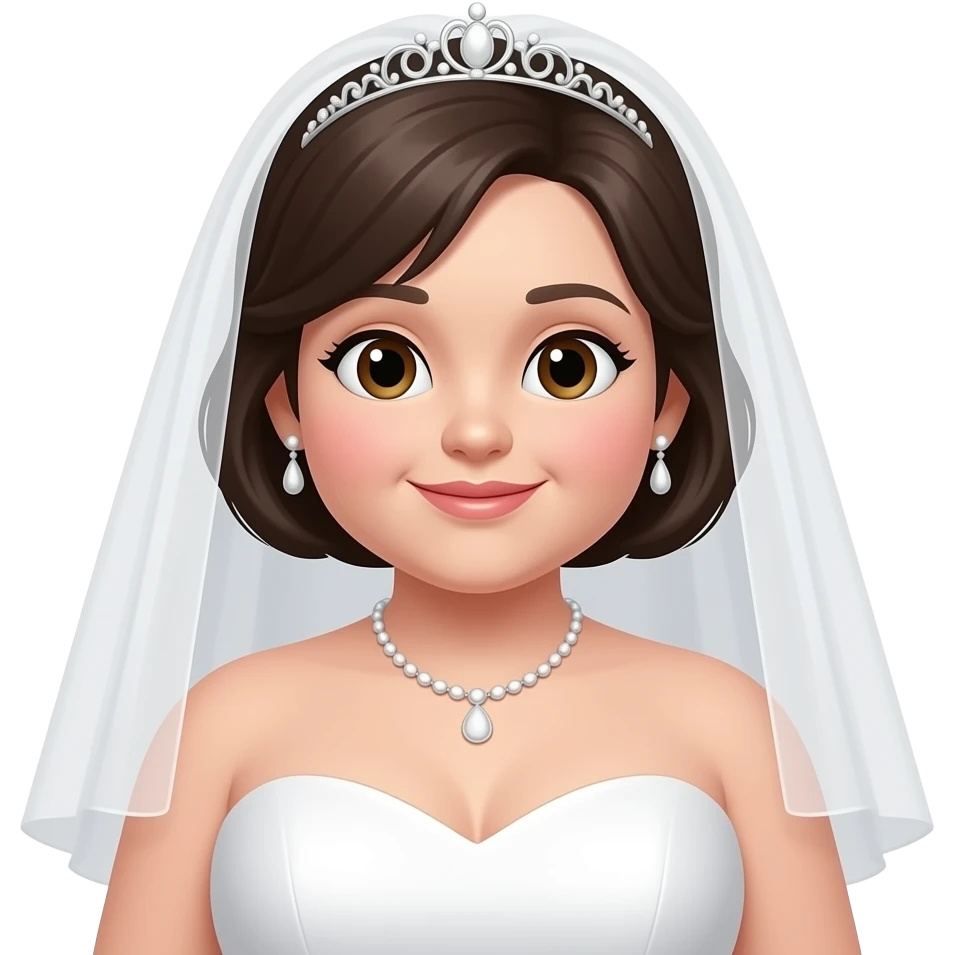 Make this bride a little chubby emoji