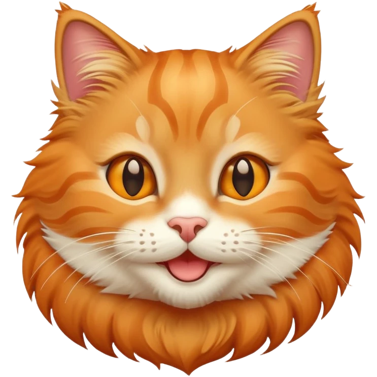 Happy cat face emoji
