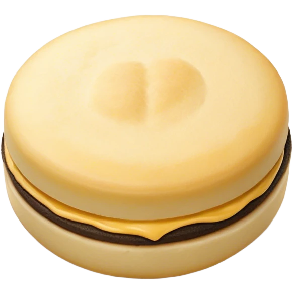 Cinematic Realistic image of a simple, single Colombian arepa, rendered with soft, golden cornmeal textures and delicate, crispy edges, set on a neutral background with gentle, natural lighting that highlights its traditional, comforting simplicity. emoji
