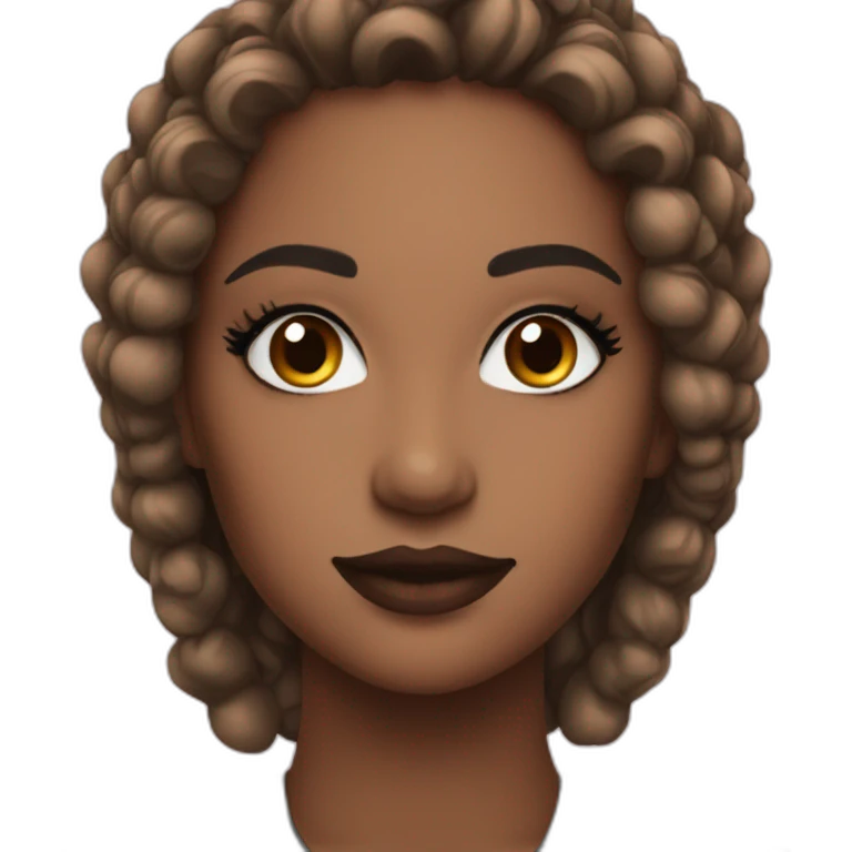 morgane makup emoji