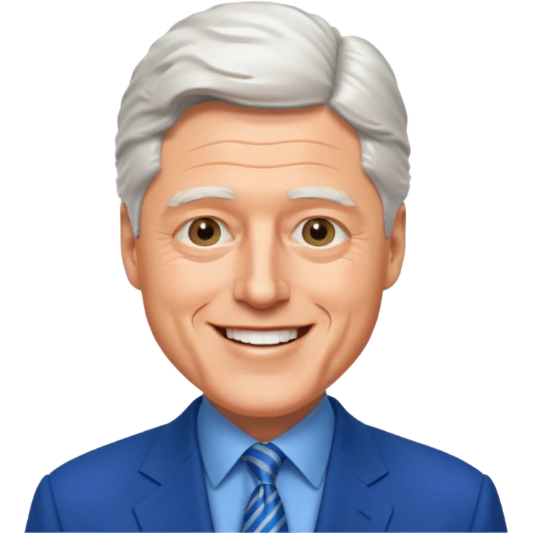 Bill Clinton president emoji