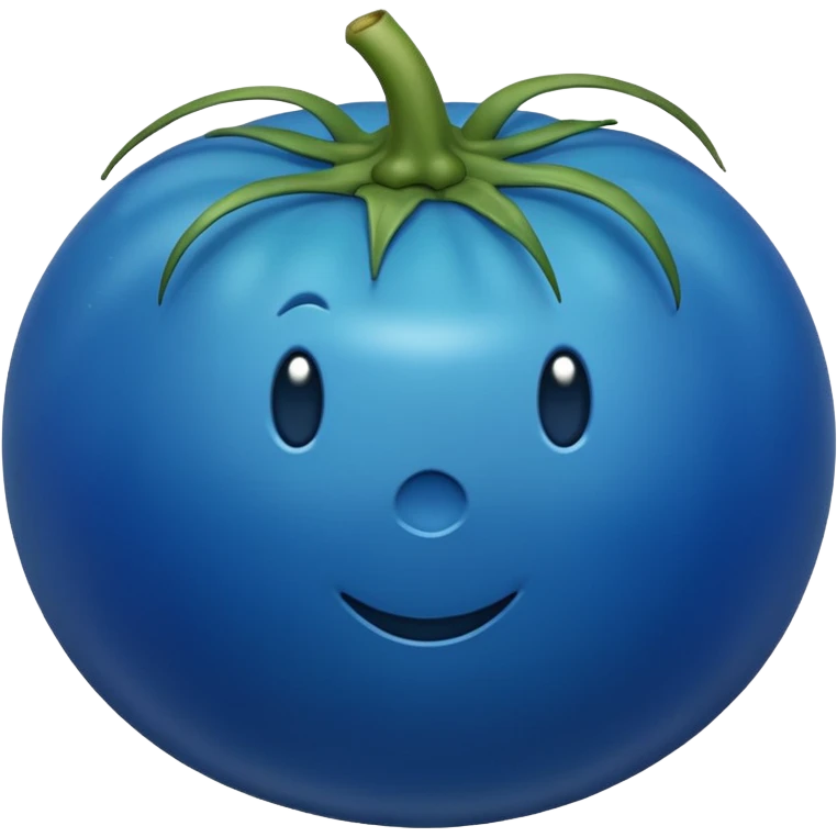 blue tomato emoji