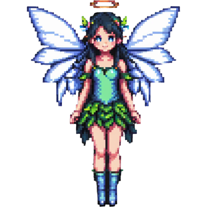 Fairy with wings emoji