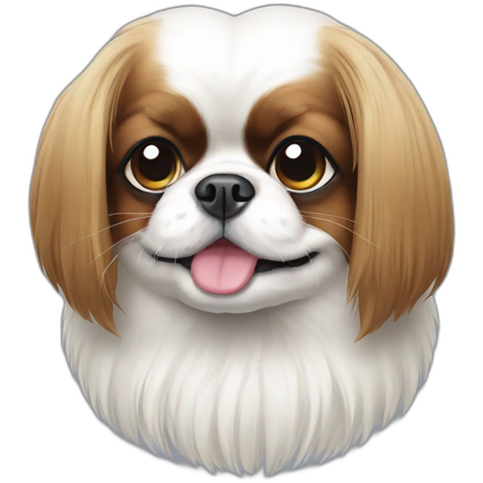 Japanese chin dog emoji