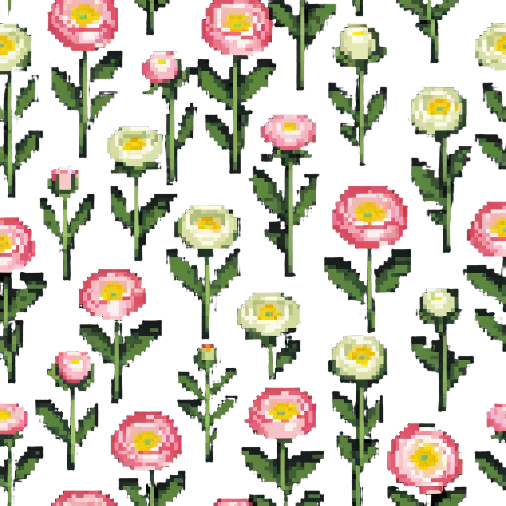 ranunculus flower bloom emoji