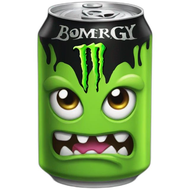 Monster energy boisson emoji