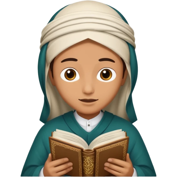 Kur'an a okuyan emoji