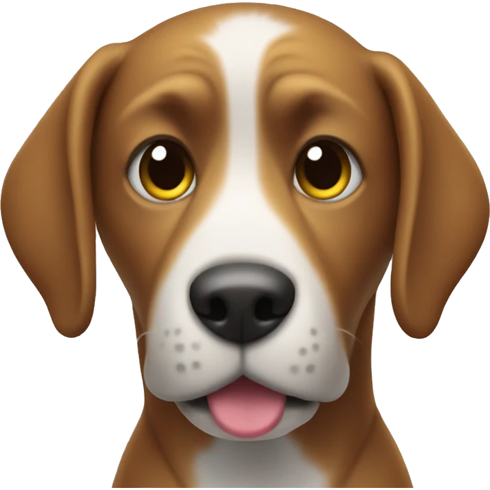 a dog with a water pistol emoji