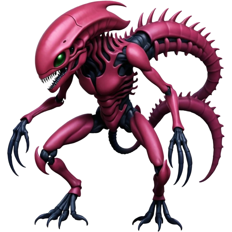 Abstract Venom-Xenomorph-Genesect-ET-hybrid-fantasy-creature emoji