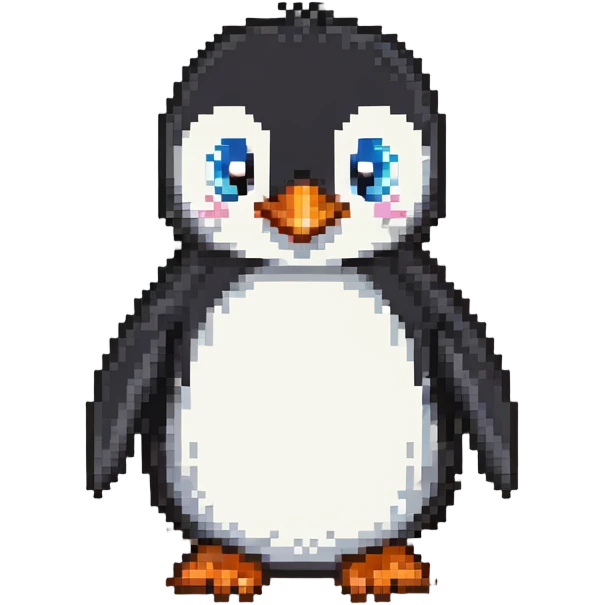 cute penguin emoji