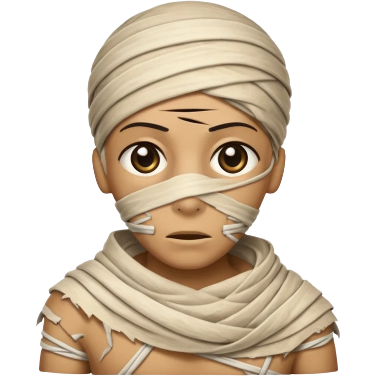 mummy no face emoji