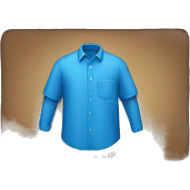 blue shirt emoji