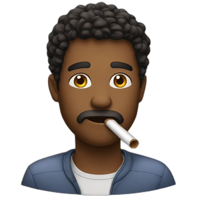 Shh I'm mewing emoji