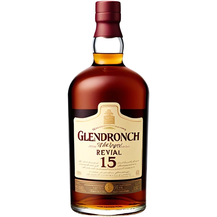 GlenDronach 15-Year-Old Revival fat bottle emoji