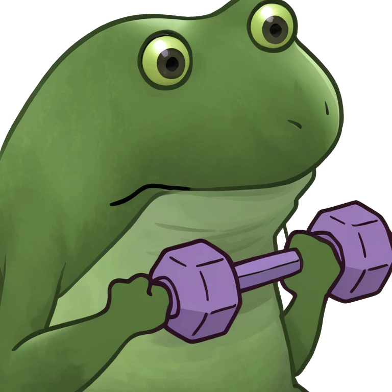 Lavender-colored dumbbells  emoji