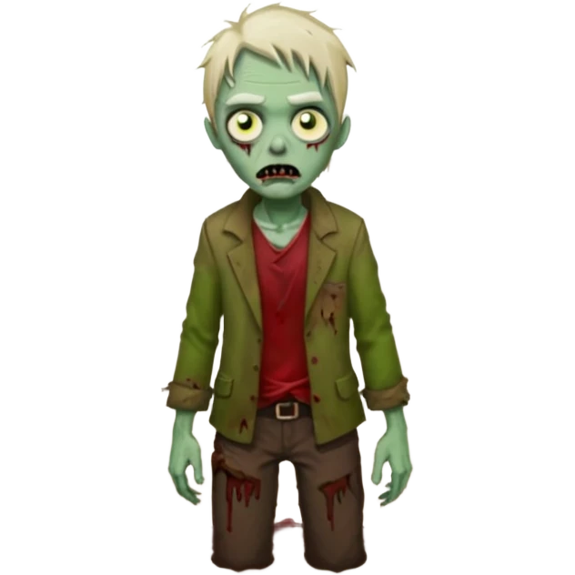 zombie in red river emoji