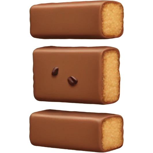 two protein bar emoji