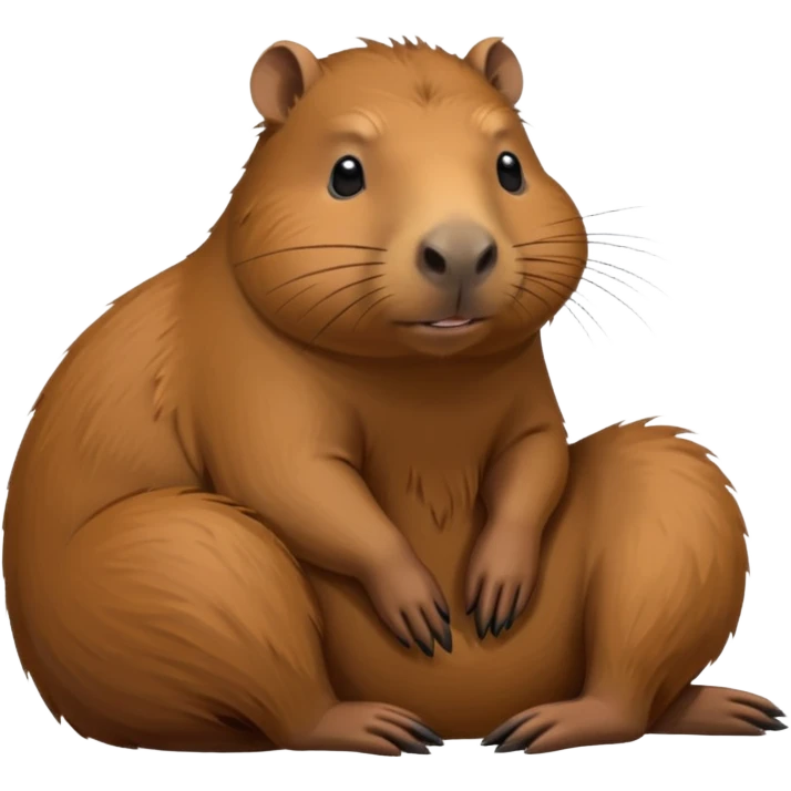 Capybara emoji