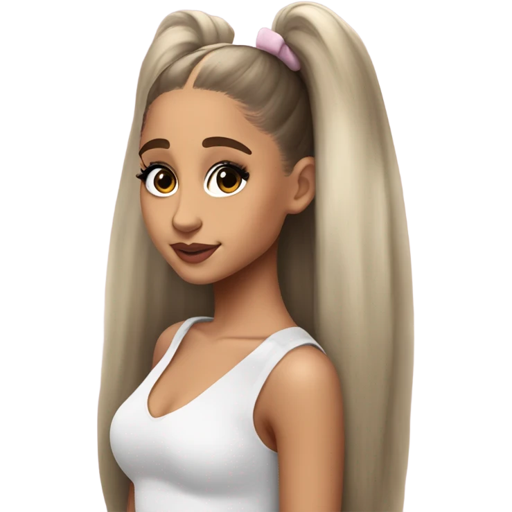 Hyper Real Ariana Grande emoji