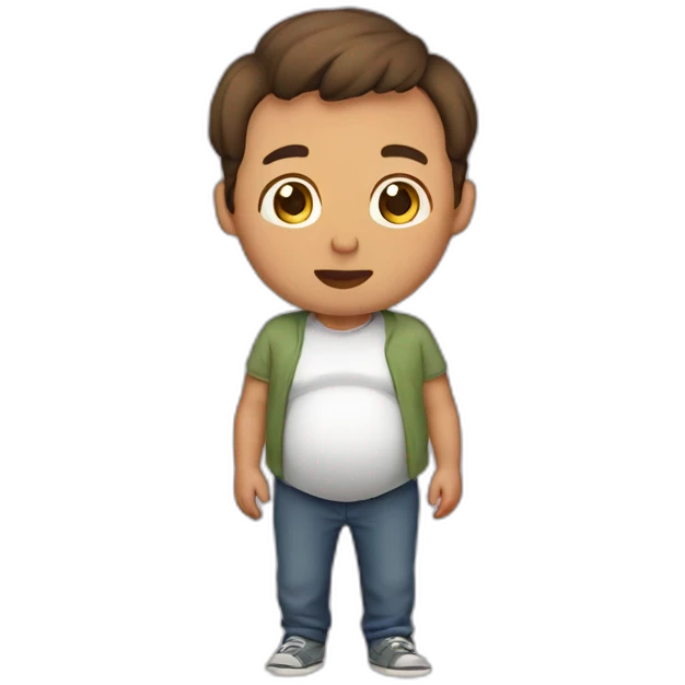 Pregnant men emoji