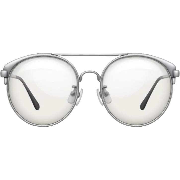 half moon glasses emoji