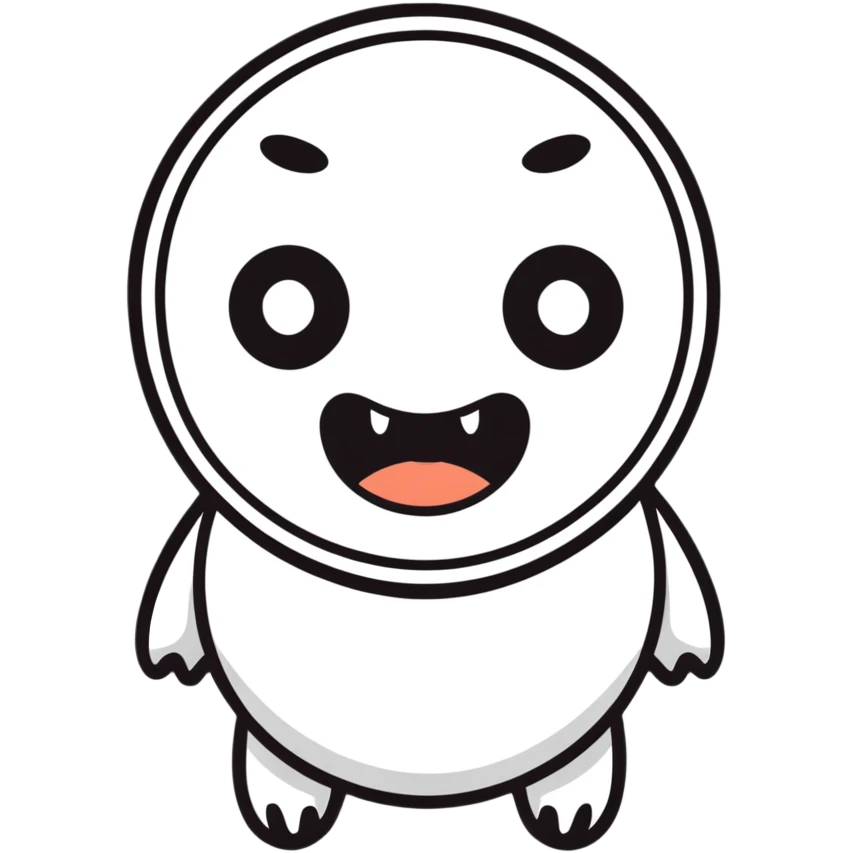 Surprised face with wide eyes and open mouth emoji