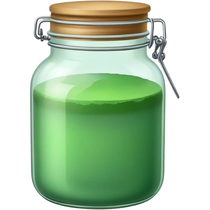 jar of green dust emoji