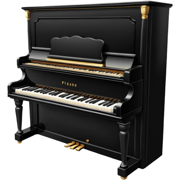 Upright Piano emoji