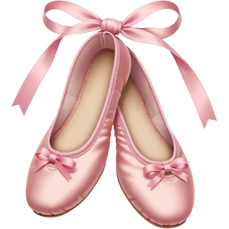 Pink ballet shoes emoji