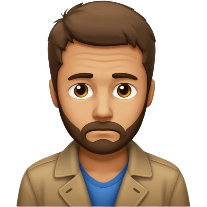 Создай эмодзи безработного мужчины на улице emoji