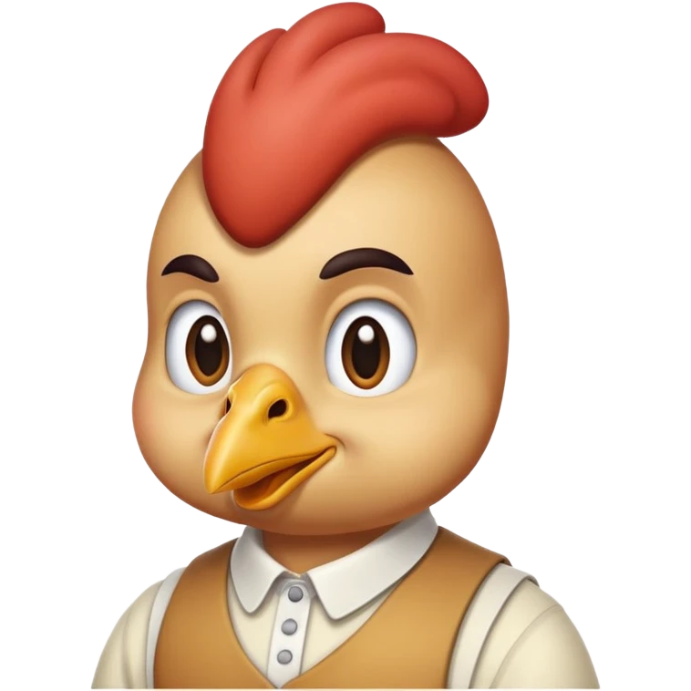 Chicken jokey  emoji