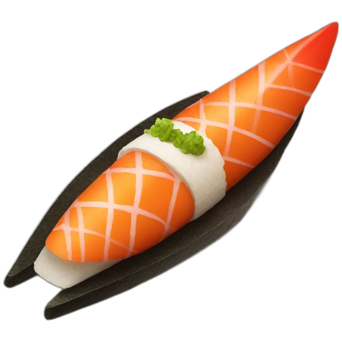 rocket sushi emoji