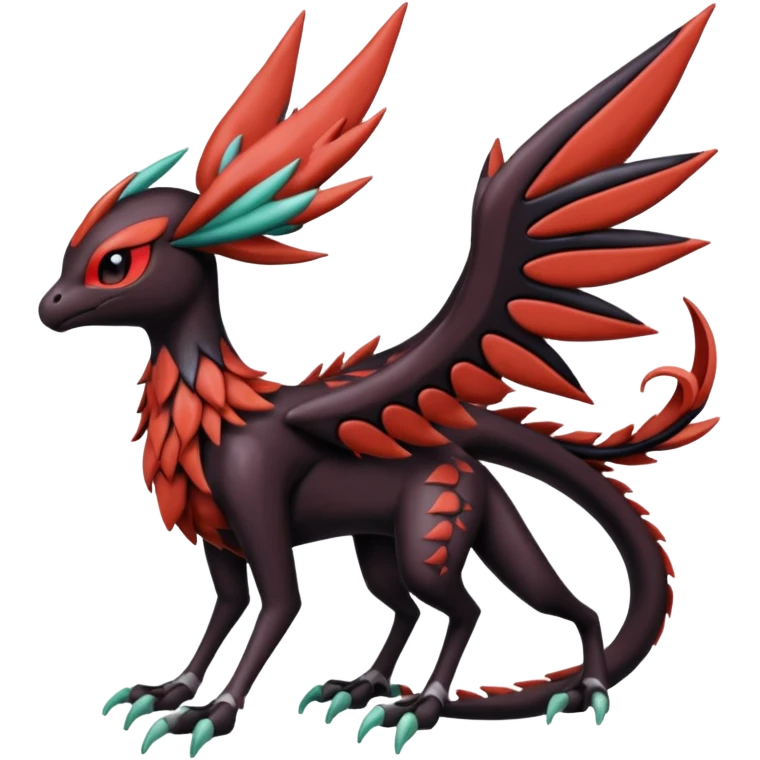 Meloetta-Yveltal-Nargacuga-Noivern-Pokémon-Fakémon-creature emoji