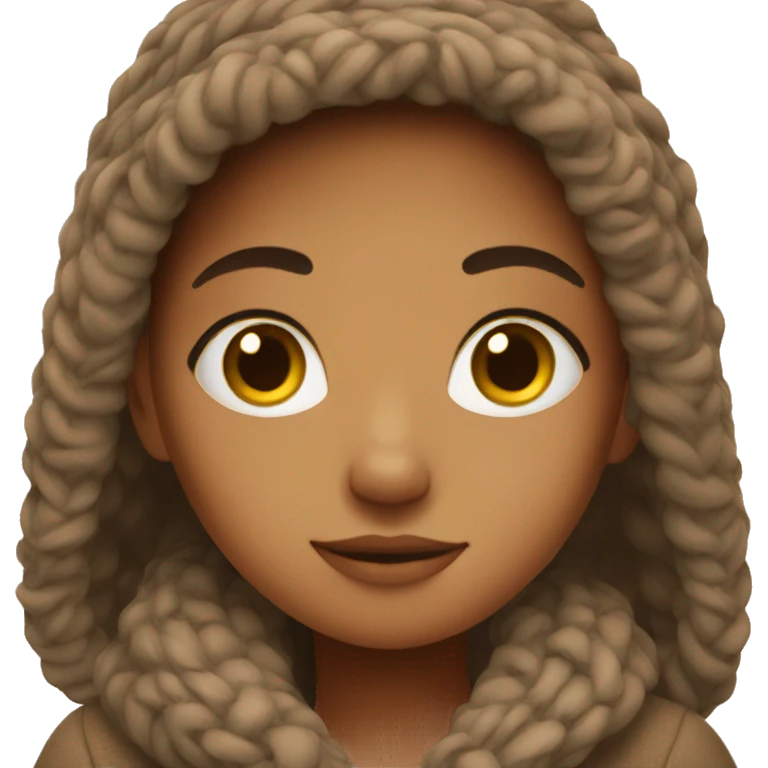Cozy girl emoji